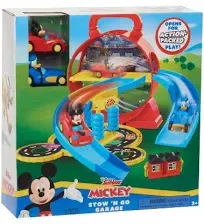 Disney Junior Mickey Mouse Stow 'N Go Playset