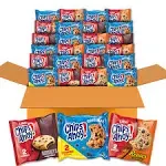 Chips Ahoy! Cookie Variety Pack, Original Chocolate Chip, Chewy Chocolate Chip w/Reese's Peanut Butter Cups & Chewy Fudge Cookies 47.8oz/50ct