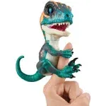 Untamed Raptor by Fingerlings - Fury (Blue) - Interactive Collectible Dinosaur -