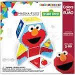 Colors with Elmo Magna-Tiles