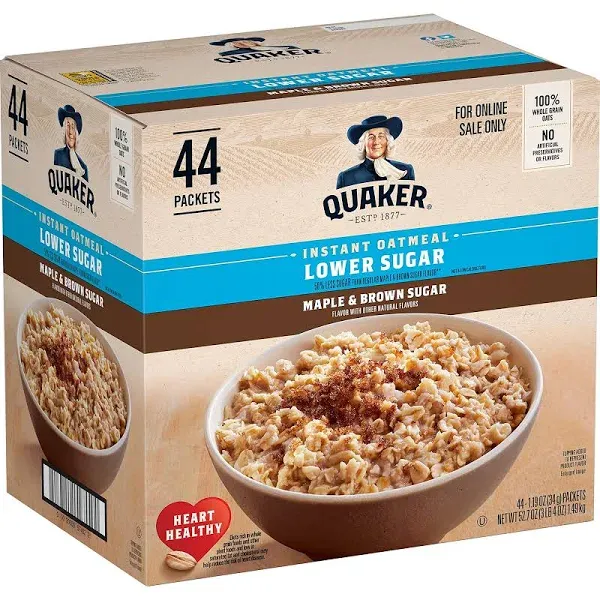 Quaker Maple Brown Sugar Instant Oatmeal