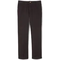 French Toast Boys' Straight Fit Stretch Twill Pant