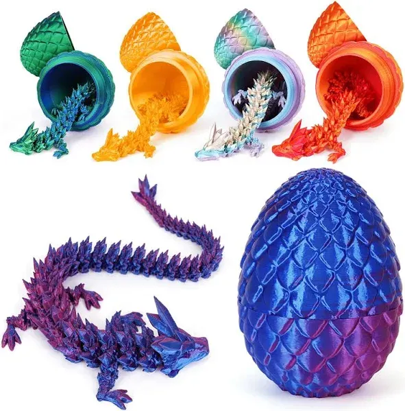 TBOLINE 3D Printed Dragon Egg Fidget Toys