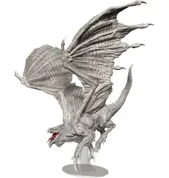 D&D Icons of the Realms Adult White Dragon Premium Figure