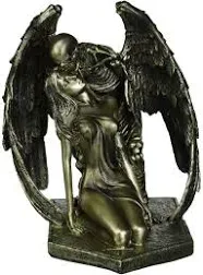 Design Toscano Kiss of Death Winged Skeleton Statue