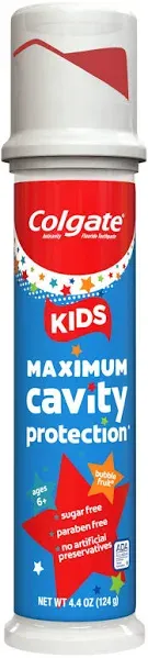 Colgate Kids Maximum Cavity Protection Toothpaste - 4.4 oz pump