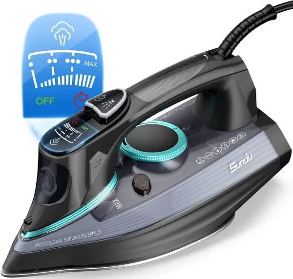 IRI001 Digital LCD Professional Steam Iron