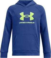 Under Armour Boys' Rival Fleece Big Logo Hoodie