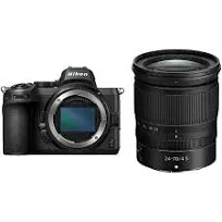 Nikon Z5 Mirrorless Digital Camera with 24-50mm Lens, 32GB Card, Tripod, Case, and More 18pc Bundle - New,Wi-Fi and Bluetooth Enabled