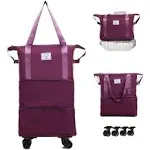 NiceUU Travel Bag With WheelsExpandab<wbr/>le And Foldable Luggage Bag Spare Travel...