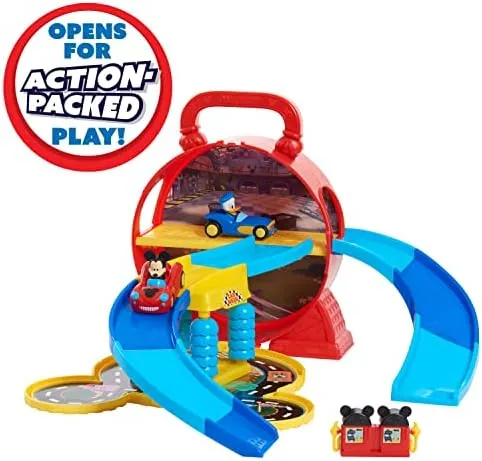 Disney Junior Mickey Mouse Stow 'N Go Playset