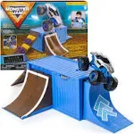 Monster Jam Ship It & Flip It Transforming Playset with Exclusive 1:64 Scale