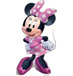 Party City Minnie Mouse Life-Size Cardboard Cutout