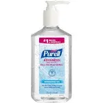 Purell Advanced Hand Sanitizer Gel, 12 oz. Pump Bottle