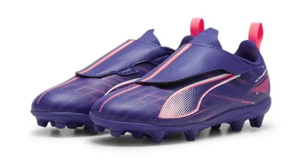 PUMA Kids Ultra 5 Play FG/AG Soccer Cleats