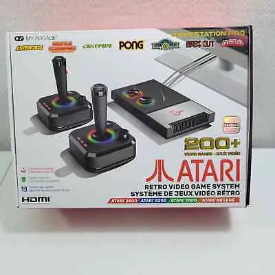 Atari Retro Video Game System With Over 200 Games Installed NEW 1224-1M7