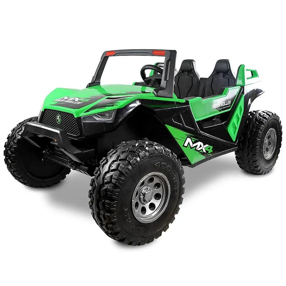 Hyper 24V Rock Roller MX4 UTV Powered Ride-On Car