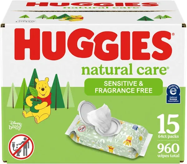 Huggies Natural Care Baby Wipes