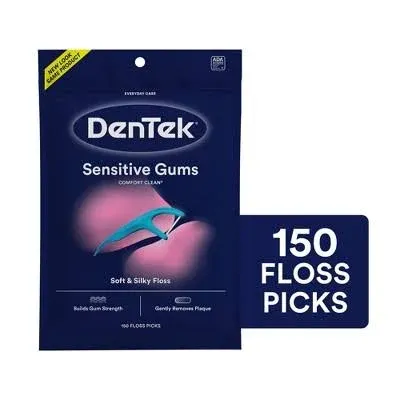 Dentek Comfort Clean Floss Picks Sensitive