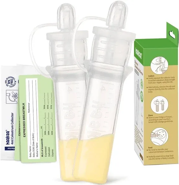 Haakaa Silicone Colostrum Collector Set