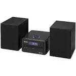 Jensen Jbs-210 3-Piece Stereo 4-Watt-RMS CD Music System with Bluetooth Digital Am/fm Receiver 2 Speakers and Remote