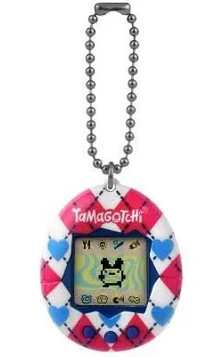 Tamagotchi Original Argyle Heart Digital Pet