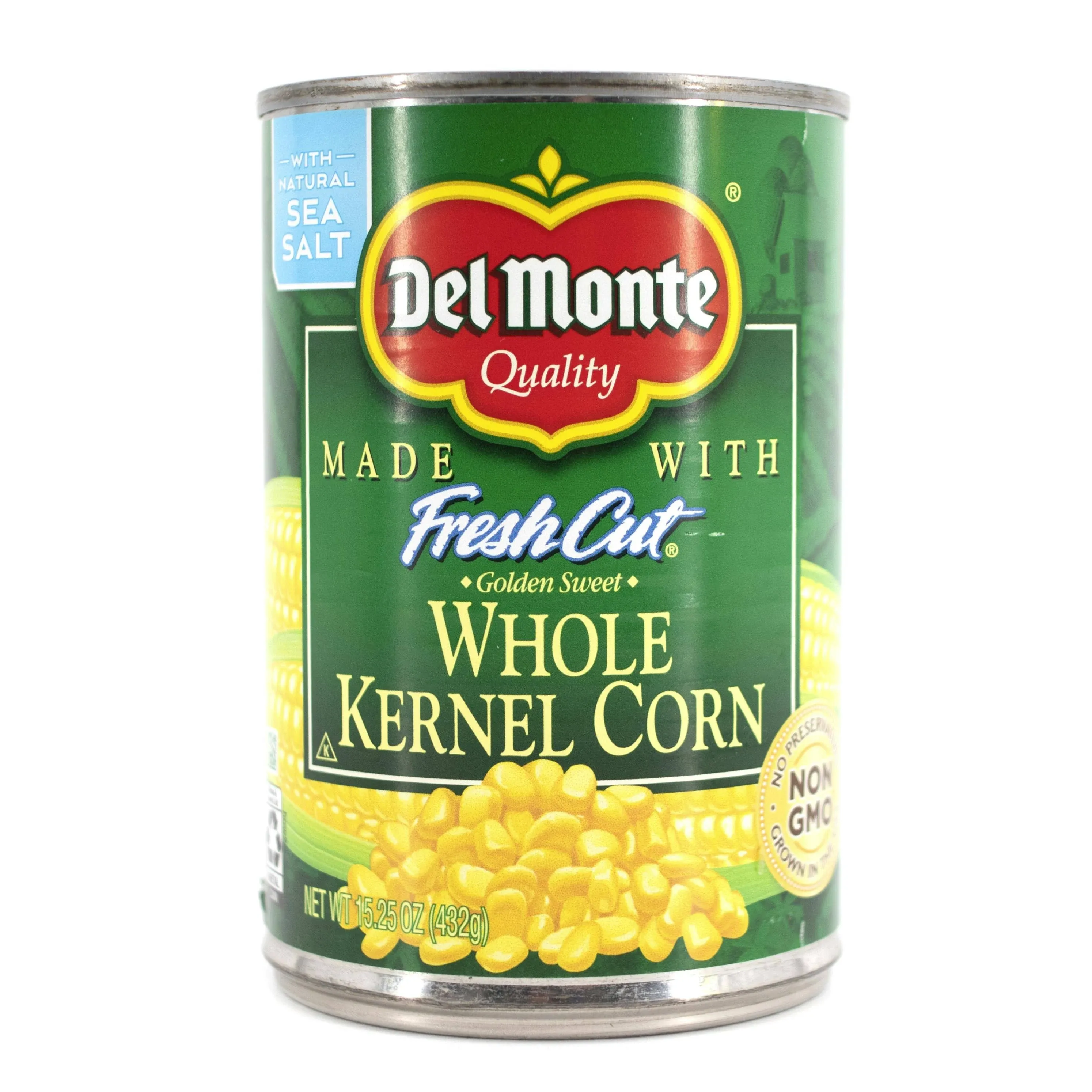 Del Monte Fresh Cut Golden Sweet Whole Kernel Corn 15.25 oz. Pull-Top Can