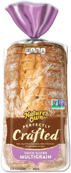 Nature's Own Perfectly Crafted Multigrain Thick Sliced Bread