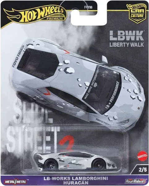 2024 Hot Wheels Car Culture Slide Street LB-Works Lamborghini