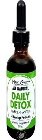 HerbaSway Labs Daily Detox Maximum Liver Support 2 fl oz Liq