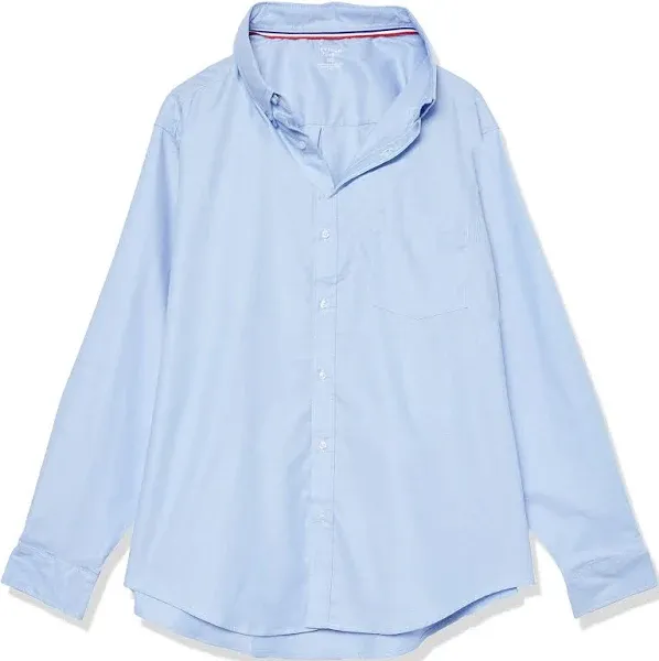 French Toast Boys' Long Sleeve Oxford Shirt