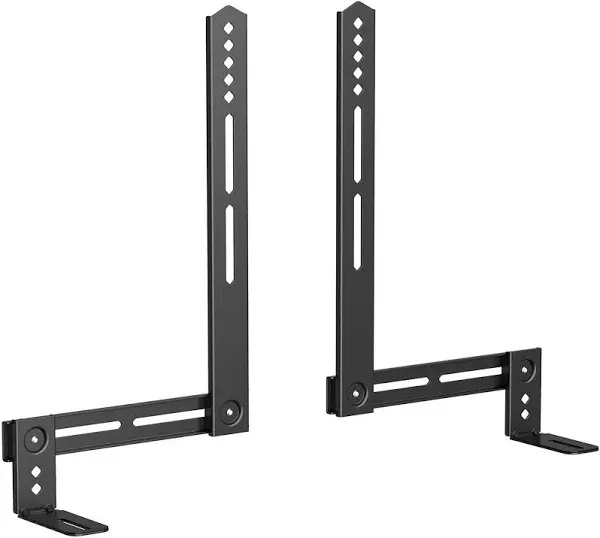 Mount-It! Soundbar Mount, Universal Sound Bar TV Bracket for Mounting Above or