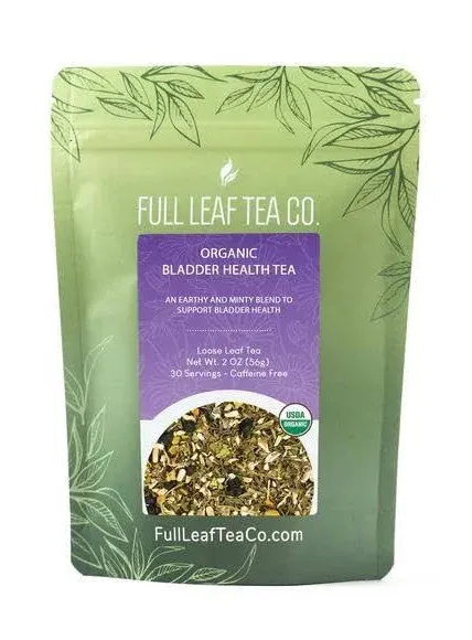 Organic Bladder Health Tea - 2 oz Bag (Approx. 30 Servings) | Full Leaf Tea Co.