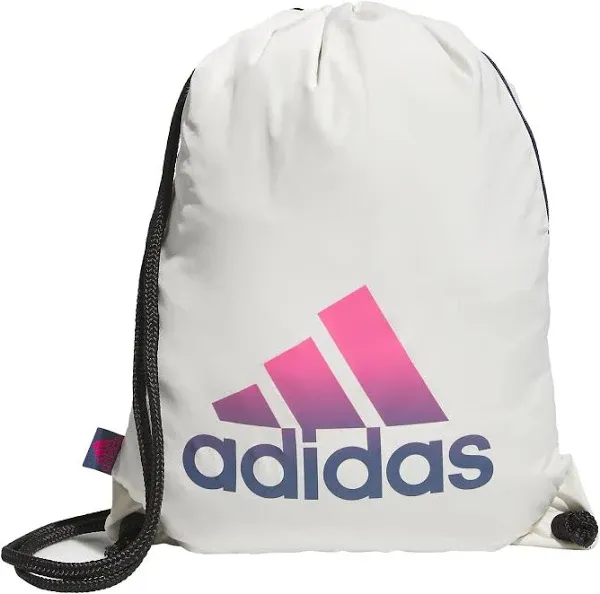 Adidas Ready Sackpack Bag - Off White Magenta Pink