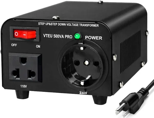 500-Watt Voltage Transformer Power Converter