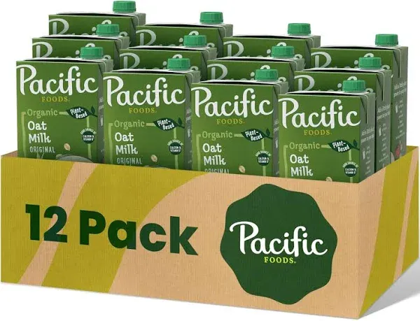 Pacific Foods Oat Beverage, Organic, Original - 32 fl oz