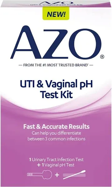 Azo Uti & Vaginal Ph Test Kit