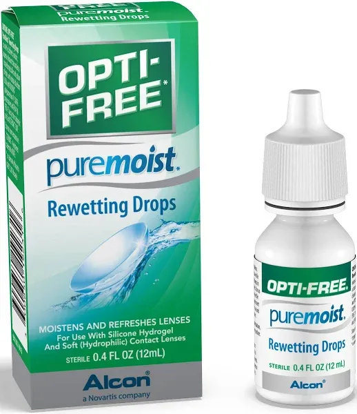 Opti-Free Puremoist Rewetting Drops (0.4 fl oz)