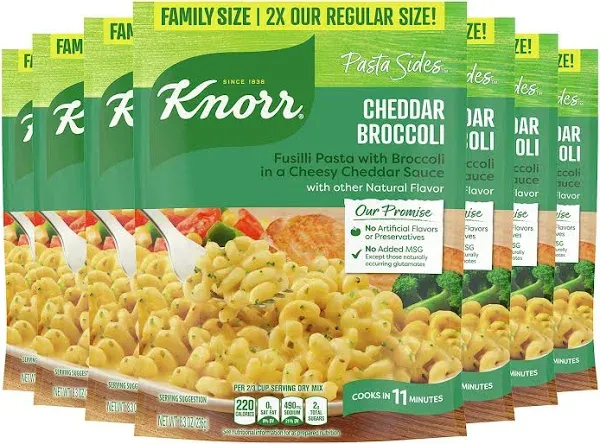 Knorr Cheddar Broccoli Pasta Sides