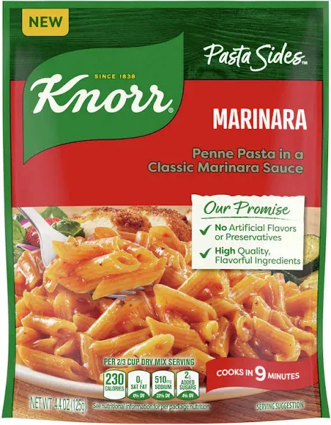 Knorr Marinara Pasta Sides Sauce