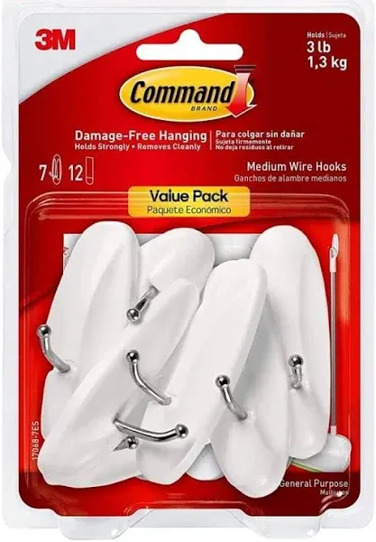 3M Command White Clothes Hanger