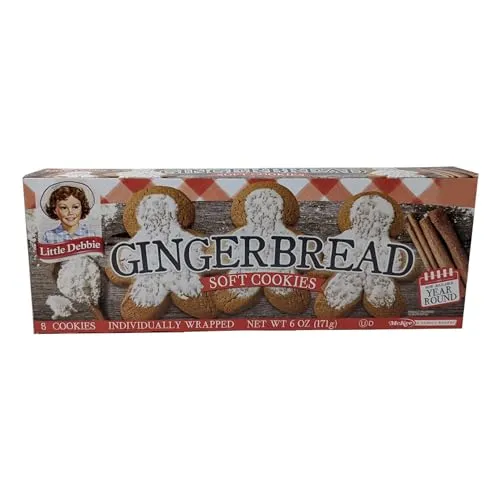 Little Debbies Ginger Cookies 4 Pack