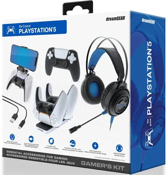 Dreamgear Gamer's Kit for PlayStation 5