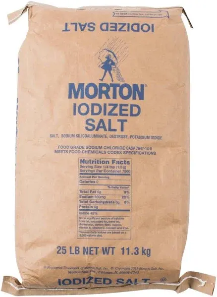 Morton Iodized Table Salt