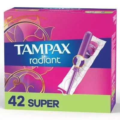 Tampax Radiant Tampons