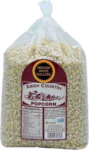 Amish Country Popcorn White