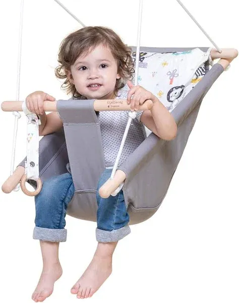 gladswing Baby Swing Indoor and Outdoor Canvas Hammock Swing for Baby Toddler