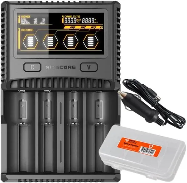 Nitecore SC4 Superb 4-Slot Battery Charger