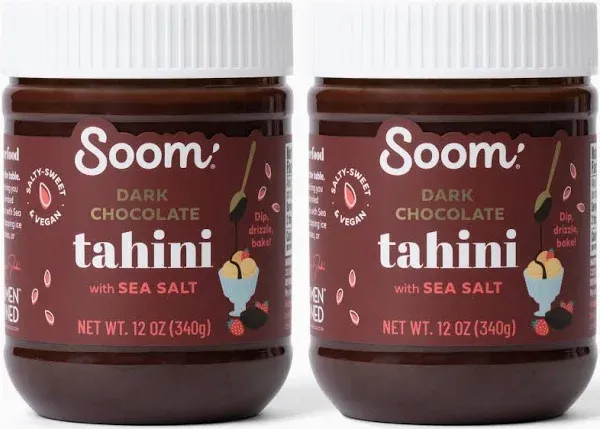 Soom Dark Chocolate Sea Salt Tahini