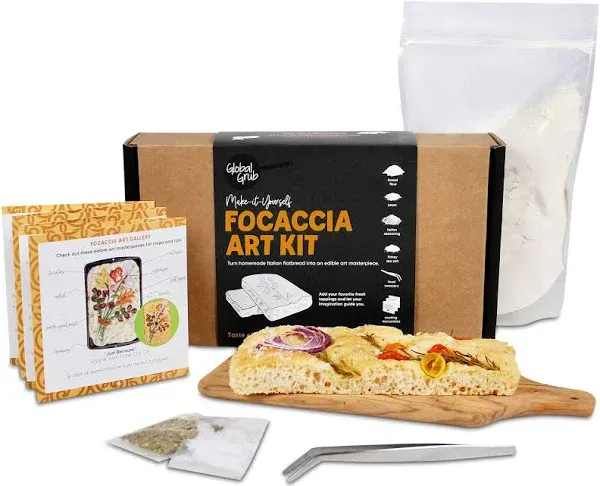 Global Grub DIY Focaccia Art Kit